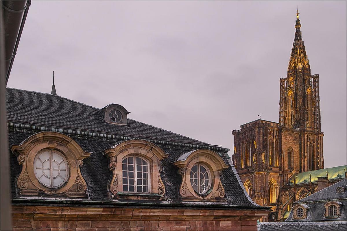 L'Oeil Sur La Fleche Appartement Straatsburg Buitenkant foto